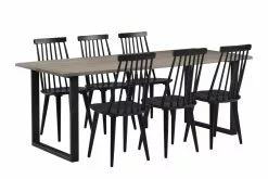 Vilbel Ou HANKO Lankkupöytä 195 X 90 Cm -säilytyshuonekalukauppa Hanko Veeti rr 1 6 savutammi musta 24b0b4e4 eb22 4f3a b9c2 4c0e7df7e0cf