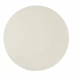 VM Carpet Oy HATTARA Nukkamatto Pyöreä -säilytyshuonekalukauppa Hattara matto 30 valkoinen pyorea kantti