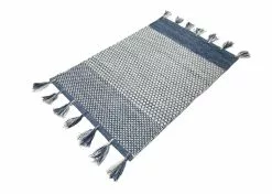 Mattokymppi Oy HILLA Puuvillamatto -säilytyshuonekalukauppa Hilla 2Dmatto 2Dsininen 5F2