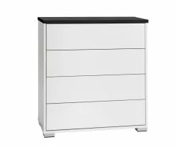 Leo-Matti Ojala Oy KIVI Lipasto 80 Cm -säilytyshuonekalukauppa Kivi lipasto 80cm musta jalat 3cm