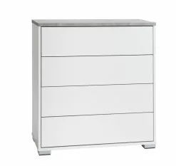 Leo-Matti Ojala Oy KIVI Lipasto 80 Cm -säilytyshuonekalukauppa Kivi lipasto 80cm valk betoni