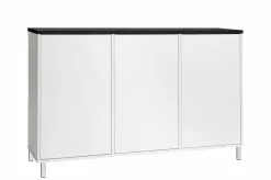 Leo-Matti Ojala Oy KIVI Senkki/kaappi 144 Cm -säilytyshuonekalukauppa Kivi senkki 148cm musta jalat 10cm