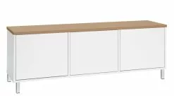 Leo-Matti Ojala Oy KIVI Tv-taso/kaappi 144 Cm 3 Ovea -säilytyshuonekalukauppa Kivi taso 148cm 3 ovi tammi jalat 10cm