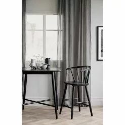 Rowico AB CARMEN Baarituoli 25 Rowico AB CARMEN Baarituoli -säilytyshuonekalukauppa Lotta baaripoyta Carmen baarituoli musta milj 2