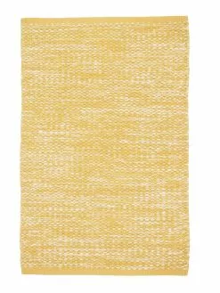 Mattokymppi Oy LUMME Puuvillamatto 23 Mattokymppi Oy LUMME Puuvillamatto -säilytyshuonekalukauppa Lumme matto keltainen 1