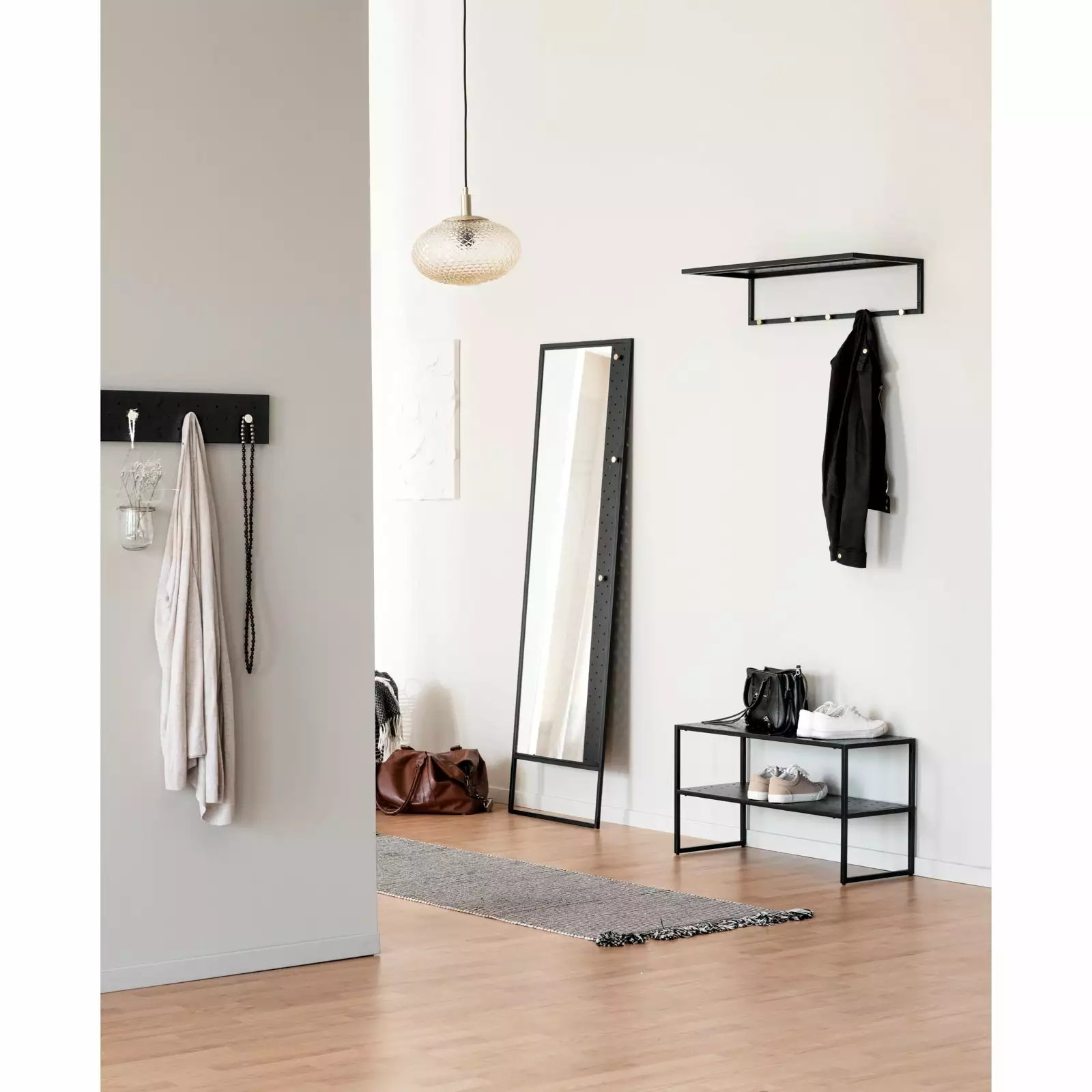 Rowico AB MALONE Hattuhylly Naulakolla 80 Cm 6 Rowico AB MALONE Hattuhylly Naulakolla 80 Cm - Image 4