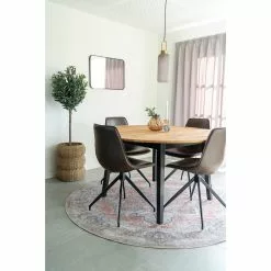 House Nordic ApS MARSEILLE Ruokapöytä Pyöreä 140 Cm -säilytyshuonekalukauppa Marseille ruokapoyta tammi miljoo 2