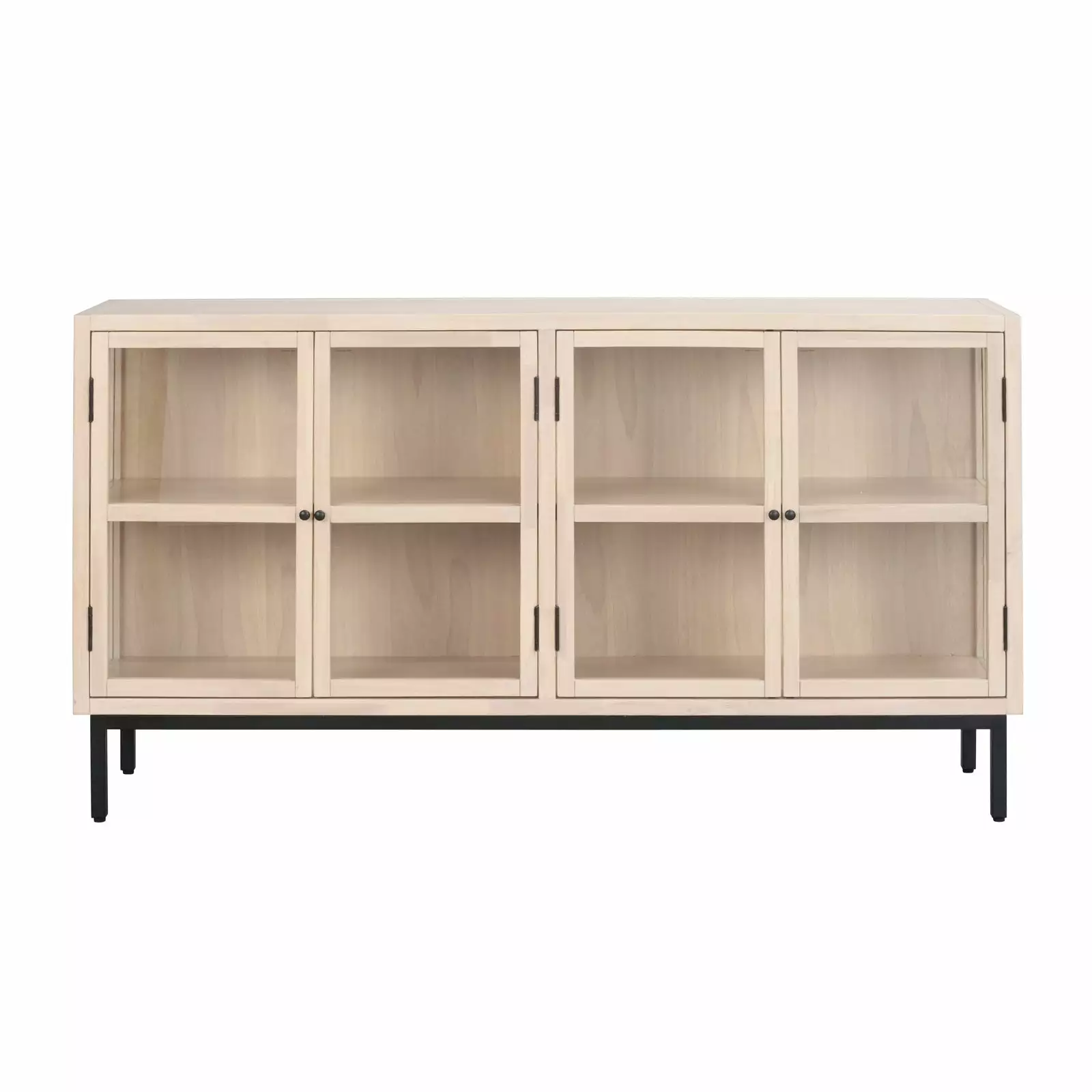 Rowico AB MARSHALLE Vitriinikaappi 160 Cm 4 Rowico AB MARSHALLE Vitriinikaappi 160 Cm - Image 2