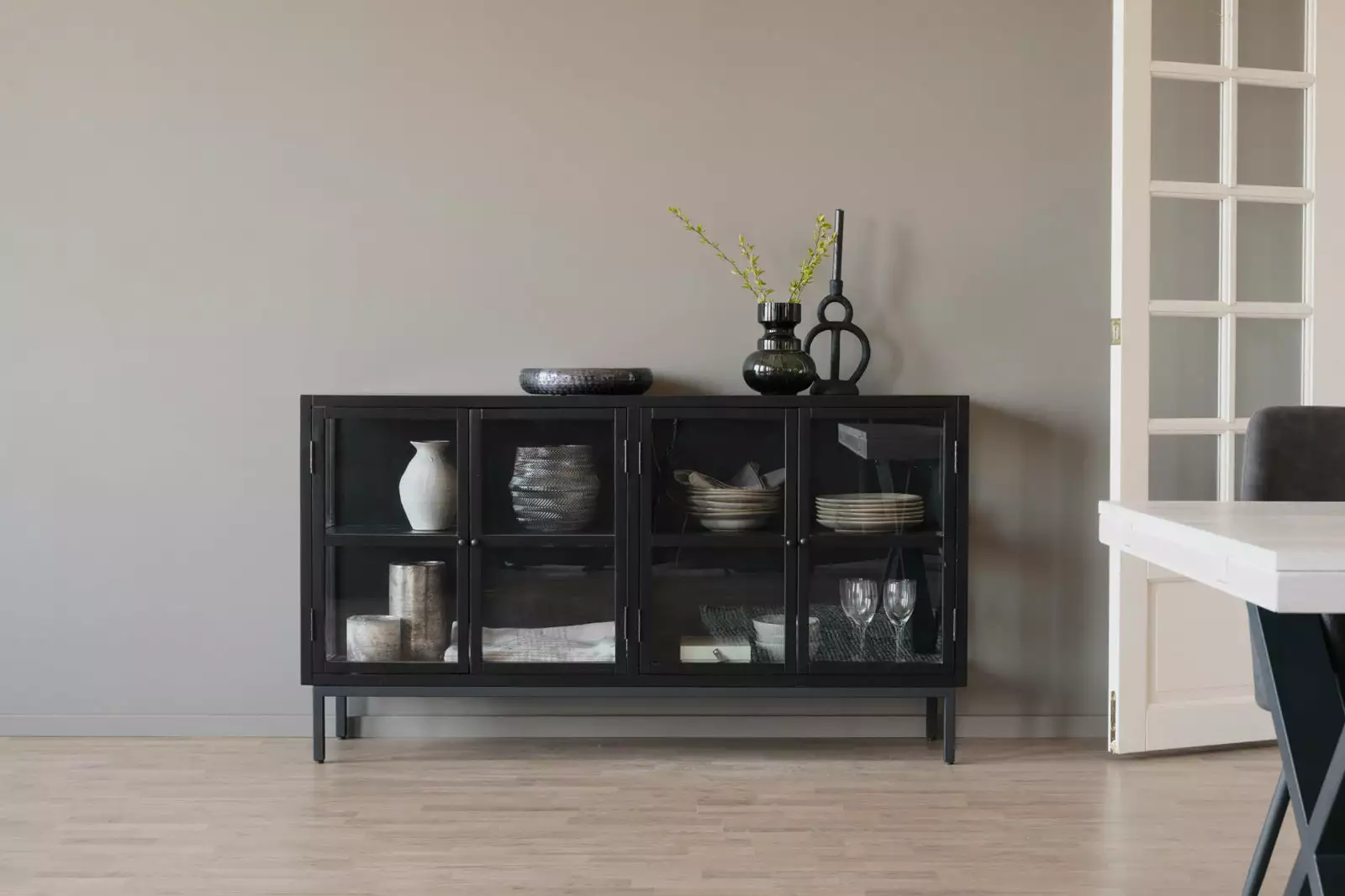 Rowico AB MARSHALLE Vitriinikaappi 160 Cm 8 Rowico AB MARSHALLE Vitriinikaappi 160 Cm - Image 6