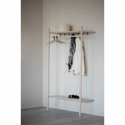 Rowico AB MILFORD Vaaterekki -säilytyshuonekalukauppa Milford vaaterekki valkotammi 119525 milj1