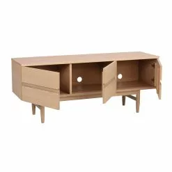 Rowico AB MORESBY Tv-taso 135 Cm -säilytyshuonekalukauppa Moresby tv taso valkotammi 120601 2