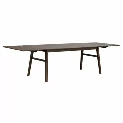 Rowico AB NAGANO Ruokapöytä Jatkettava 205 X 95 Cm 10 Rowico AB NAGANO Ruokapöytä Jatkettava 205 X 95 Cm -säilytyshuonekalukauppa Nagano ruokapoyta savutammi jatkettu 120076