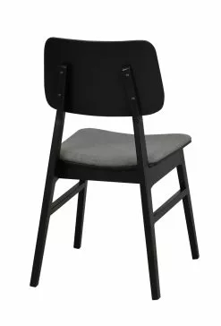 Rowico AB NAGANO Pehmustettu Tuoli -säilytyshuonekalukauppa Nagano tuoli musta 4