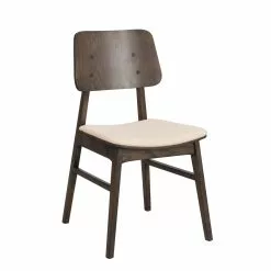 Rowico AB NAGANO Pehmustettu Tuoli -säilytyshuonekalukauppa Nagano tuoli savutammi beige 119429 2