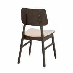 Rowico AB NAGANO Pehmustettu Tuoli -säilytyshuonekalukauppa Nagano tuoli savutammi beige 119429 3