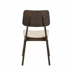 Rowico AB NAGANO Pehmustettu Tuoli -säilytyshuonekalukauppa Nagano tuoli savutammi beige 119429 4