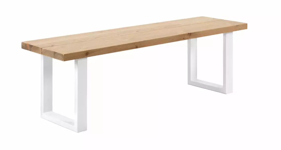 Vilbel Ou VENLA Penkki Suorilla Metallijaloilla 4 Vilbel Ou VENLA Penkki Suorilla Metallijaloilla - Image 2