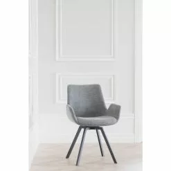 Rowico AB NORWELL Tuoli -säilytyshuonekalukauppa Norwel tuoli harmaa milj3