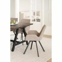 Rowico AB NORWELL Tuoli -säilytyshuonekalukauppa Norwell tuoli beige 110531 Carradale poyta 120341 milj4