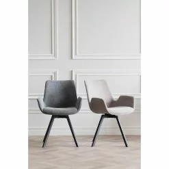 Rowico AB NORWELL Tuoli -säilytyshuonekalukauppa Norwell tuoli beige harmaa milj1