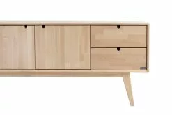 Kiteen Huonekalutehdas Oy. NOTTE Tv-taso 160 Cm -säilytyshuonekalukauppa Notte tv taso koivu detalj 1