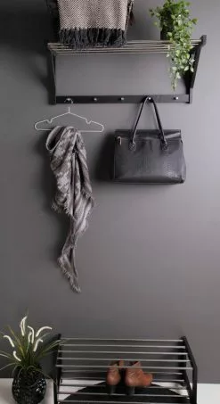 House Nordic ApS PADOVA Hattuhylly Naulakolla 78 Cm -säilytyshuonekalukauppa Padova hattuhylly kenkateline milj