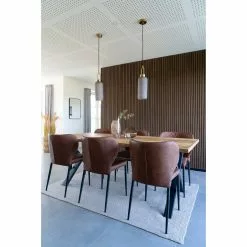 House Nordic ApS PISA Tuoli Pinottava 44 House Nordic ApS PISA Tuoli Pinottava -säilytyshuonekalukauppa Pisa tuoli ruskea miljoo