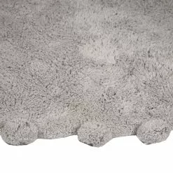 Mattokymppi Oy PILVI Lasten Matto Pyöreä -säilytyshuonekalukauppa Pumpuli matto harmaa kulma 8b904a17 e42b 4b88 93c6 10185c857533