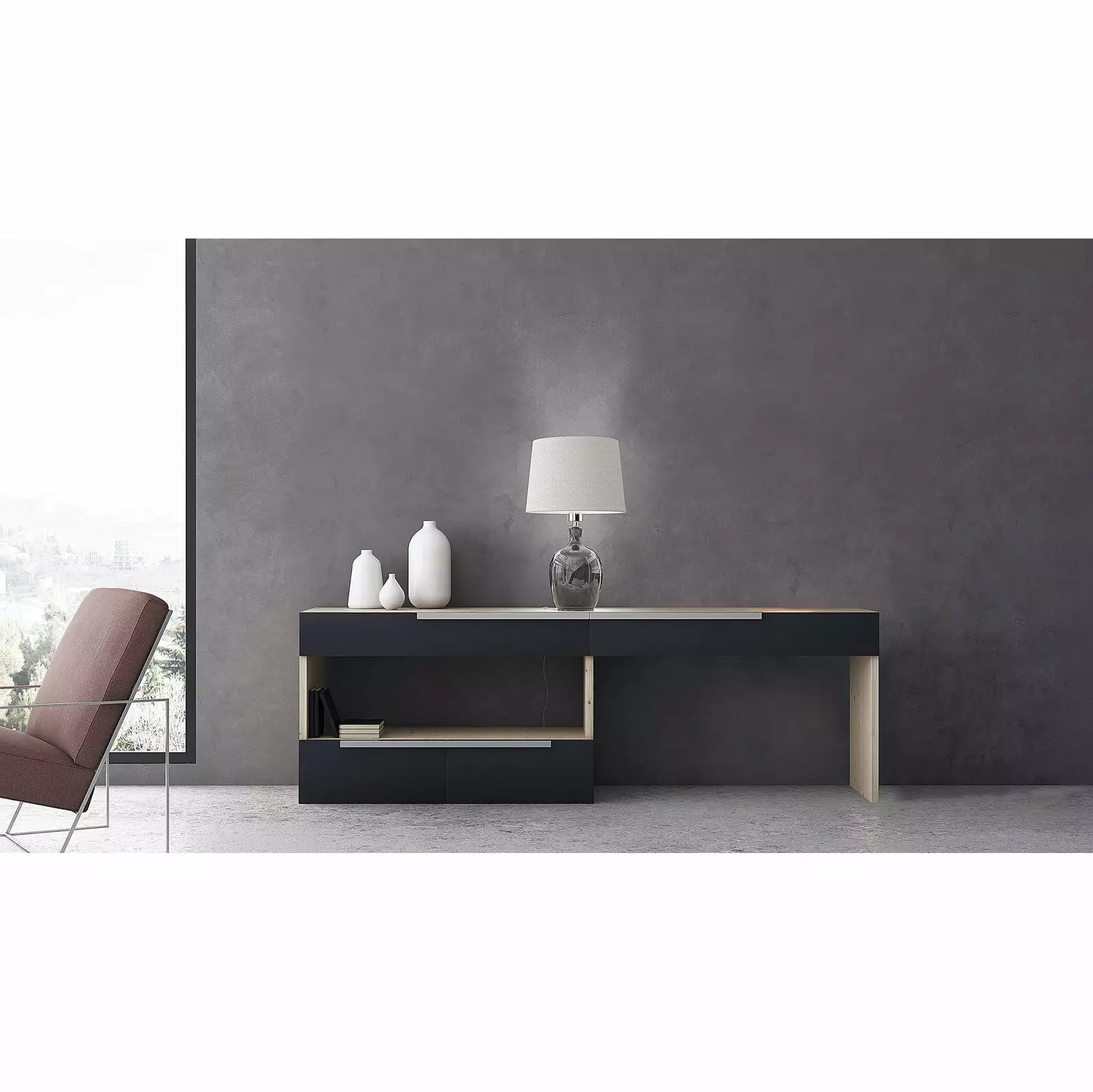 Valaisin Grönlund Oy REFLECTION Pöytävalaisin 57 Cm 5 Valaisin Grönlund Oy REFLECTION Pöytävalaisin 57 Cm - Image 3