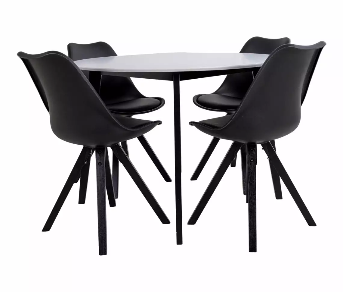 House Nordic ApS RIMINI/ROMA 4 Hengen Pyöreä Ruokailuryhmä 6 House Nordic ApS RIMINI/ROMA 4 Hengen Pyöreä Ruokailuryhmä - Image 4