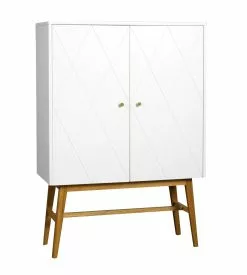 Rowico AB ROSSWOOD Kaappi 94 Cm -säilytyshuonekalukauppa Rosswood lipastokaappi valkoinen 2