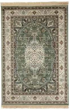 Mattokymppi Oy ROYAL PALACE Viskoosimatto 17 Mattokymppi Oy ROYAL PALACE Viskoosimatto -säilytyshuonekalukauppa RoyalPalace matto vihrea 1