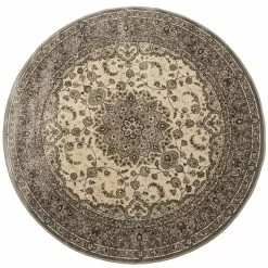 Mattokymppi Oy ROYAL PALACE Viskoosimatto Pyöreä 21 Mattokymppi Oy ROYAL PALACE Viskoosimatto Pyöreä -säilytyshuonekalukauppa Royal palace harmaa puorea 1