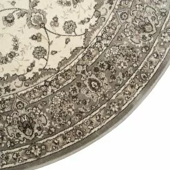 Mattokymppi Oy ROYAL PALACE Viskoosimatto Pyöreä 25 Mattokymppi Oy ROYAL PALACE Viskoosimatto Pyöreä -säilytyshuonekalukauppa Royal palace harmaa pyorea kulma