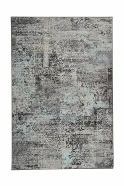 VM Carpet Oy RUSTIIKKI Sileäksi Kudottu Matto -säilytyshuonekalukauppa Rustiikki matto turkoosi