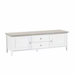 AS Jumek Export Oü SAARA Tv-taso 149 Cm -säilytyshuonekalukauppa Saara tv taso 150 valkosaarni 1