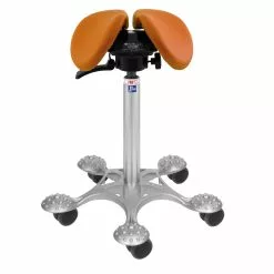 Salli Systems SALLI SMALL SWING FIT Satulatuoli 16 Salli Systems SALLI SMALL SWING FIT Satulatuoli -säilytyshuonekalukauppa Salli satulatuoli Small SwingFit Mandarin Sallibase