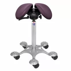 Salli Systems SALLI SWING FIT Satulatuoli -säilytyshuonekalukauppa Salli satulatuoli Swingfit plum sallibase