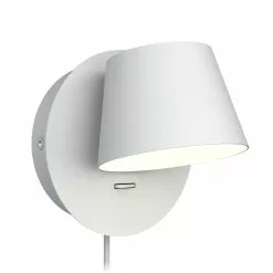 Valaisin Grönlund Oy SCOPE Seinävalaisin Ø 12 Cm -säilytyshuonekalukauppa Scope seinavalaisin valkoinen 1