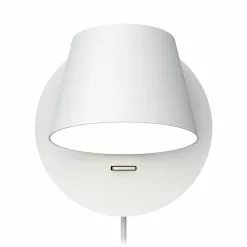 Valaisin Grönlund Oy SCOPE Seinävalaisin Ø 12 Cm -säilytyshuonekalukauppa Scope seinavalaisin valkoinen 3