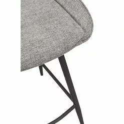 Rowico AB SIERRA Baarituoli Kangasverhoilulla -säilytyshuonekalukauppa Sierra baarituoli harmaa 4 detalj