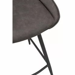 Rowico AB SIERRA Baarituoli Kangasverhoilulla -säilytyshuonekalukauppa Sierra baarituoli tummanharmaa 4 detalj