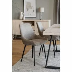 Rowico AB SIERRA Tuoli Kangasverhoilulla -säilytyshuonekalukauppa Sierra tuoli beige 110487 mijoo