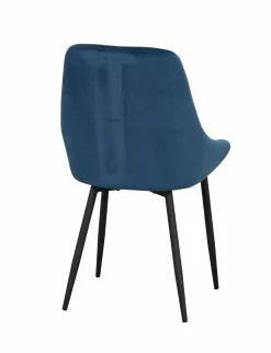 Rowico AB SIERRA Tuoli Samettiverhoilulla -säilytyshuonekalukauppa Sierra tuoli tummansininen 4