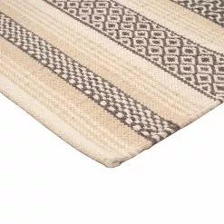 Mattokymppi Oy SUVI Puuvillamatto -säilytyshuonekalukauppa Suvi matto pellava kulma