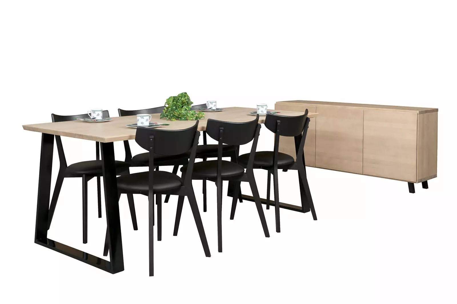 Anttiina Oy SWING/AMI 6 Hengen Ruokailuryhmä Metallijalalla 8 Anttiina Oy SWING/AMI 6 Hengen Ruokailuryhmä Metallijalalla - Image 6