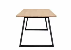 Anttiina Oy SWING Ruokapöytä Puisilla Viistejaloilla -säilytyshuonekalukauppa Swing ruokapoyta puujalalla koivu musta 2