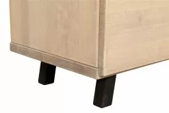 Anttiina Oy SWING Taso/kaappi 160 Cm -säilytyshuonekalukauppa Swing senkki viistoilla puujaloilla 4