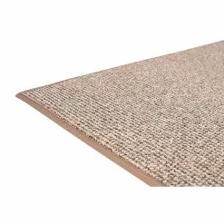 VM Carpet Oy TWEED Sileäksi Kudottu Matto -säilytyshuonekalukauppa Tweed beige kulma