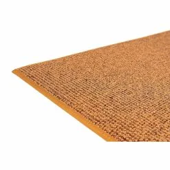 VM Carpet Oy TWEED Sileäksi Kudottu Matto -säilytyshuonekalukauppa Tweed keltainen kulma
